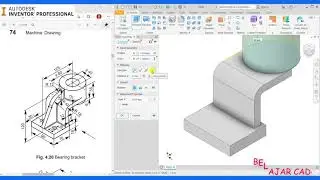#Bearingbracket #autodeskinventorprofessional