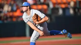 Max Rajcic's gem, timely hits lead No. 23 UCLA baseball past No. 2 Oregon State in series opener