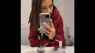 Slow motion hair whip - Type 3C curls straightened