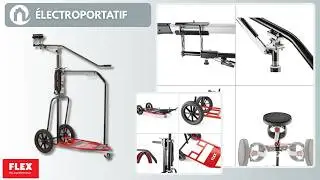 Station de ponçage mobile pour Giraffe® GM 340 | Flex Tools