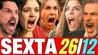 TRÊS GRAÇAS: Capítulo De Sexta 26/12 - Resumo da Novela Três Graças Hoje