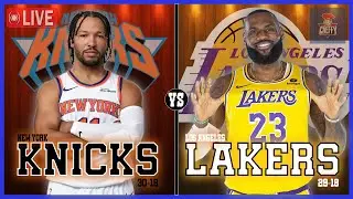 New York Knicks VS Los Angeles Lakers LIVE Play-By-Play | Pre and Post Game Coverage!