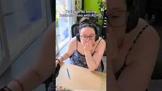 Trying to do boring business tasks with ADHD be like... 😩🤣 Small Business Owner 🎨 Artist