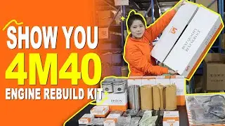 Complete Mitsubishi 4M40 Engine Repair Kit - Everything You Need!