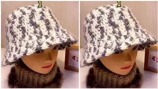 Beautiful Crochet Pattern and Easy Crochet a Hat for Beginners 