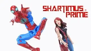 Marvel Legends TRU Spider-Man Mary Jane Watson Toys R Us Exclusive 2-Pack Action Figure Toy Review