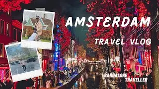 Amsterdam Travel Vlog - Exploring Canals, Coffee bars, Tasting Cannabis