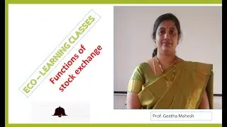 Functions of stock exchange      Join my Channel