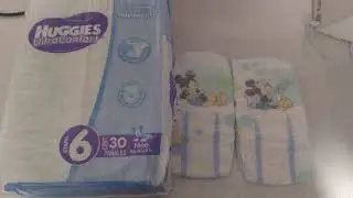 Huggies Ultra Comfort Size 6 Diapers for Boys (From Mexico!)