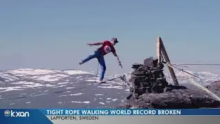 World record set for longest tightrope walk