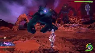 Kingdom Hearts 2.8 HD - Giant Heartless Darkside Boss Fight [1080p 60fps] PS4 PRO