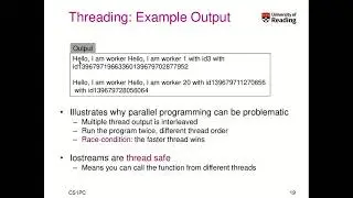 CS1PC C++ Week 5-2-3: C+11 Enum, Threading