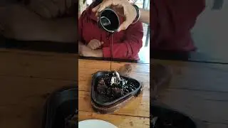 sizzling brownie 😍#food #foodie #trending #foodlover  #vlog #love #tamil #foodshorts #shortsvideo