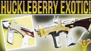 Destiny 2 Warmind. HUCKLBERRY EXOTIC SMG REVIEW! (Burst Fire Beast Exotic SMG)