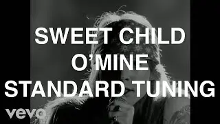 Sweet Child O' Mine in E standard Tuning