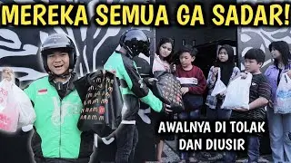 RIYAN PEOT NYAMAR JADI GOJEK BELI SEMUA MAKANAN MEREKA BINGUNG