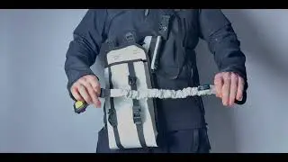 B3 Mini X-Pac 21 — glowing Techwear bag | Acronym Y3 inspired | Futuristic style