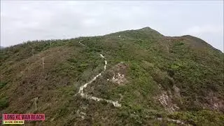 Drone Footage Long Ke Wan Beach, Hong Kong 4K