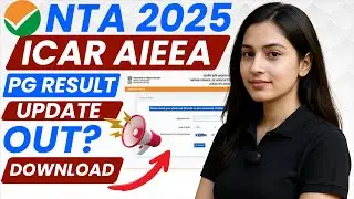 icar aieea pg entrance exam result | nta icar aieea result | icar exam result 2025