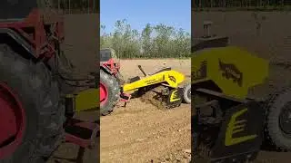 Mahindra 585 DI XP PLUS and T&D Rhino GPS Leveller