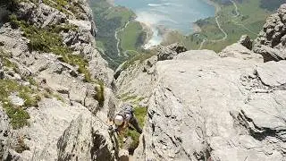Via Ferrata Roc du Vent - a via between great rock formations