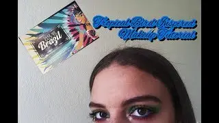 Tropical Bird Inspired Makeup Tutorial🌴