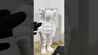 Фигура Kaws What Party #kaws #whatparty #chum #kawstoys #kawsfigure #unboxing #figure #white #vinyl