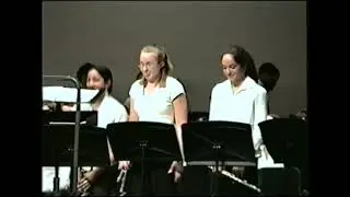 Wake Forest High School (WFR) Wind Ensemble concert 2004-2005