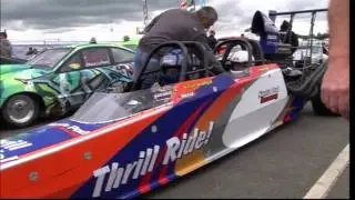 SANTA POD, 2 SEATER DRAGSTER RIDE PLUS FOR JUST &pound;500. WHAT A GIFT