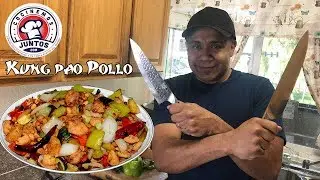 Deliciosa comida China.  Kung Pao pollo 🐓 Parte #1