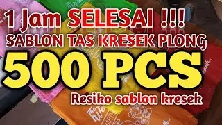 Sablon 500 pcs Kresek Plong