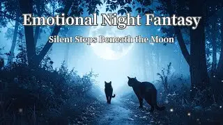 Emotional Night Fantasy &ndash; Silent Steps Beneath the Moon