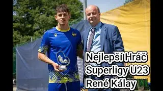 Nejlep&scaron;&iacute; Hr&aacute;č Superligy U23 Ren&eacute; K&aacute;lay G&oacute;ly a Asistence za Olomouc Mighty Ducks U23