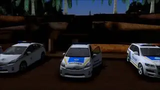 Ukraine police car pack - GTA SA