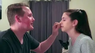 FIANCE DOES MY MAKEUP