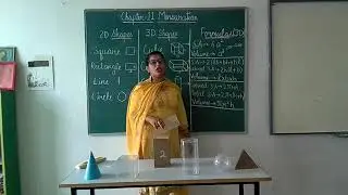 Class:-8 , Topic:- Solid Shapes and  formula's to find surface area and volume of Solid Shapes