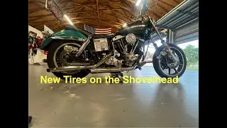 1978 FXS Lowrider, Time for New Tires on the Shovelhead, Part 13