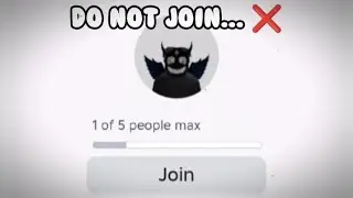 Do NOT Join This 1 PLAYER Grow a Garden Server... ⚠️