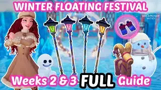Let's Finish This! Winter Floating Festival (Weeks 2 AND 3)| Disney Dreamlight Valley