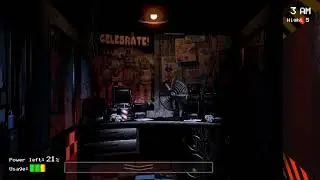 Isaac and The Lich play Five Nights at Freddy's part 3