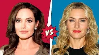 Angelina Jolie vs Kate Winslet - Through the Years (Face Morph Transformation - (1991- 2024...)