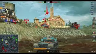 T57 American heavy autoloader tank ..easy farm in wot blitz