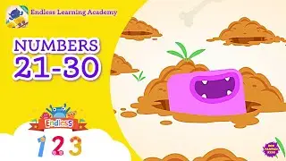 Endless Learning Academy : Numbers 21-30 |Boopanpankids