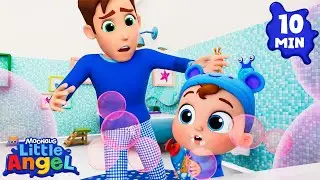 Brush Brush Your Teeth! 🪥 Sensory Playtime | Little Angel Kids Songs & Nursery Rhymes