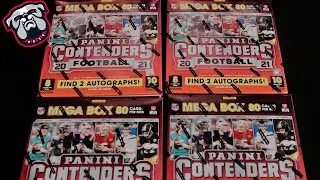 10 AUTOS?? Fanatics 20-21 Contenders Football Exclusive Mega Boxes