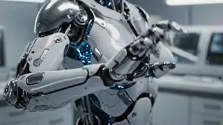 This Future AI Woman Looks Real | Stunning Cyberpunk Cyborg Animation 8K #robot #ai #cyborg
