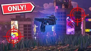 I won using the Lock On Pistol ONLY!