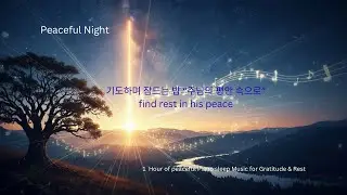 잠잘 때 듣는 평안한 음악✨Faithful Light| Gentle Piano Worship for Peaceful Nights