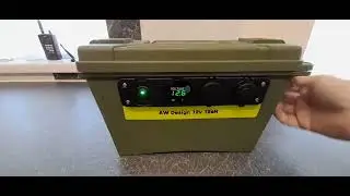 Внешний аккумулятор Ammo Box, изготовленный на заказ #кемпинг #рыбалка #карпфишинг AW Services