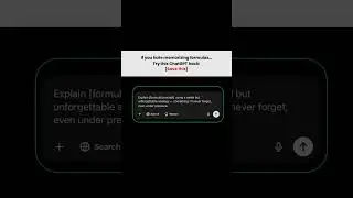 This ChatGPT Hack Makes Formulas Unforgettable! (Weird but Genius Trick)